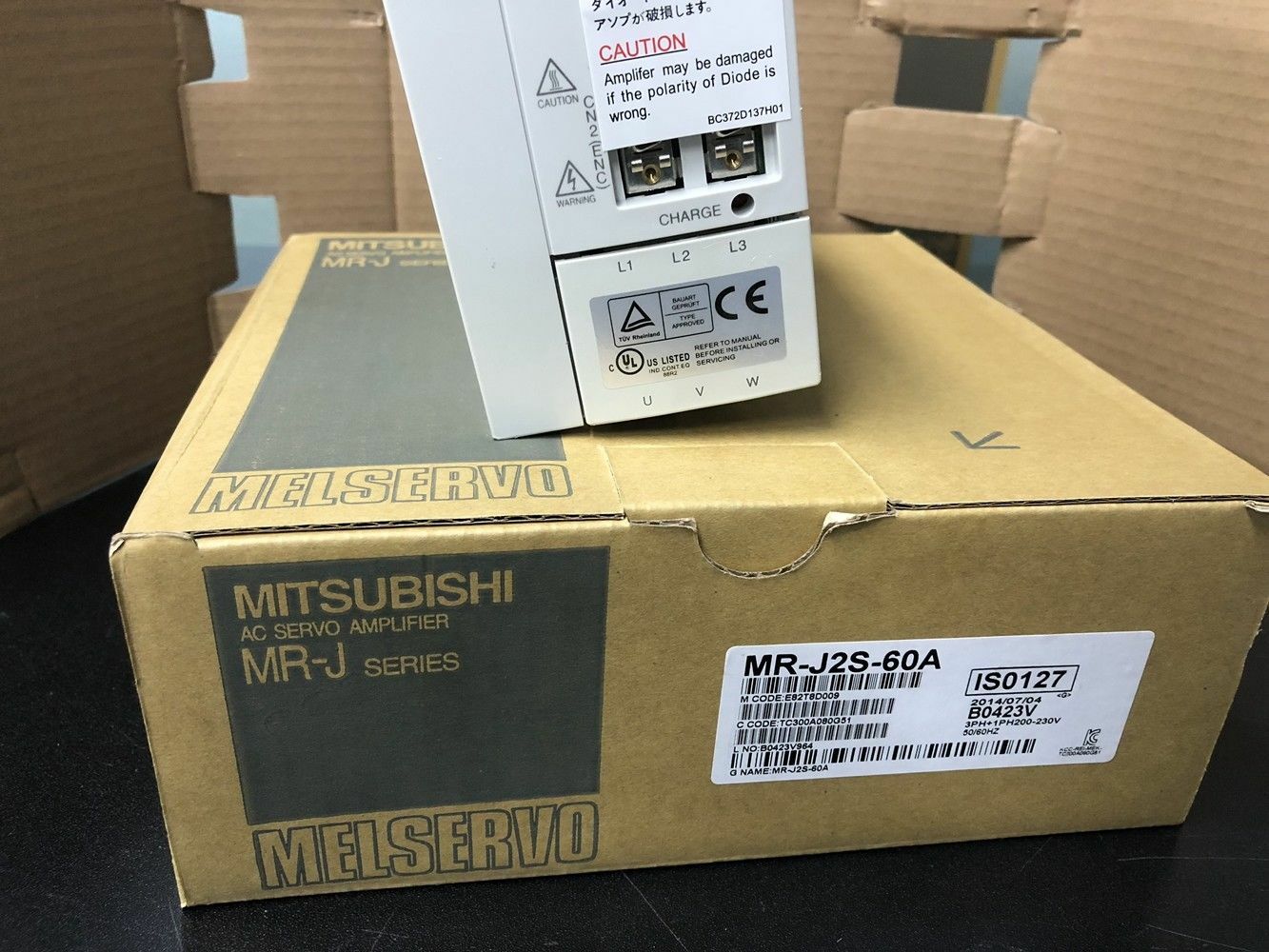Mitsubishi Servo Driver MR-J2S-60A MRJ2S60A