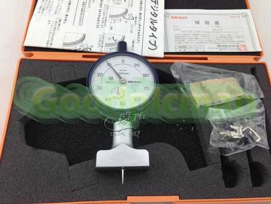 1 PCS Mitutoyo 7210A Dial Depth Gauge 0-10*0.01mm old model Mitutoyo 7210