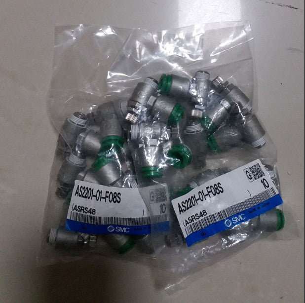 1Bag/10pcs SMC AS2201-01-F08S Valve Free Shipping