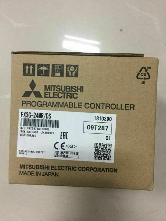1PC Mitsubishi PLC FX3G-24MR/DS In Box Free Ship