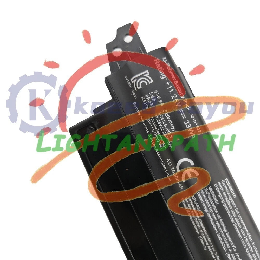 A31N1302 Battery for Asus VivoBook X200CA X200MA R202CA F200MA R202CA
