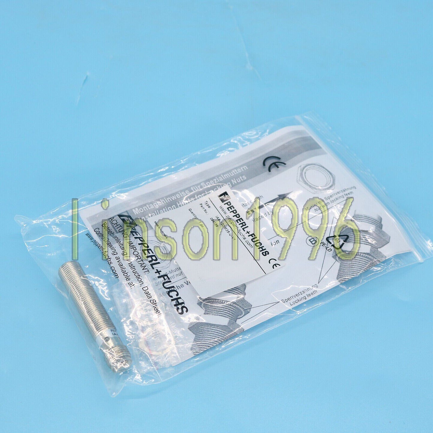 new Pepperl+Fuchs Proximity Switch IA6-12GM35-U-V1 - PEPPERL+FUCHS