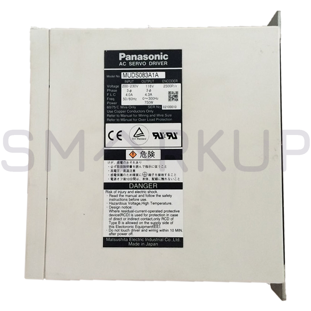 new PANASONIC MUDS083A1A Servo Drive