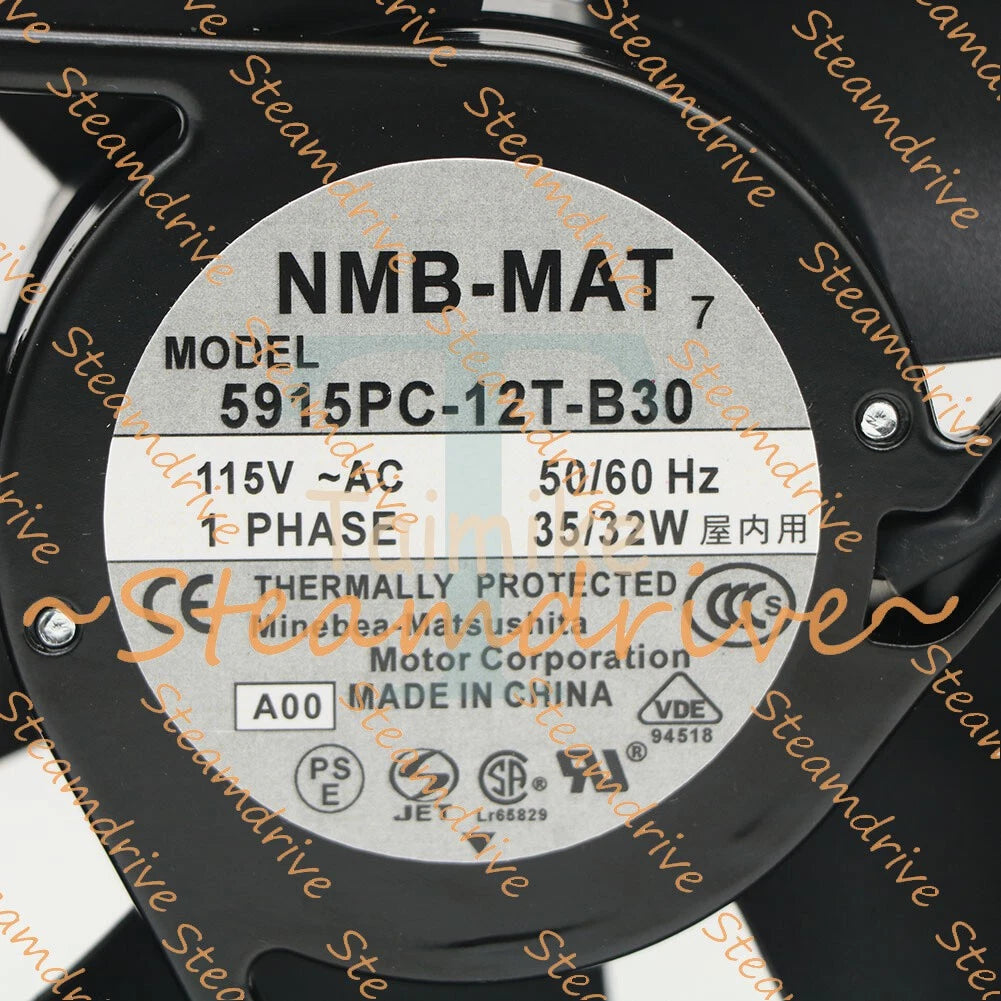 1PCS Nmb Technologies 5915Pc-12T-B30 Axial Fan 150Mm 115Vac 380Ma