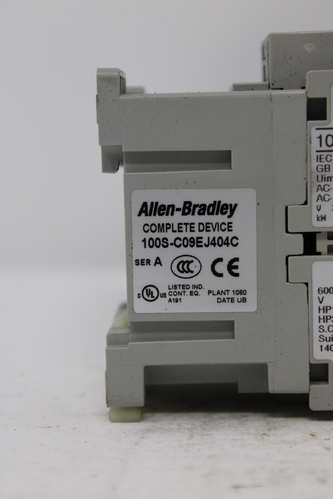 used Allen Bradley 100S-C09EJ404C Safety Relay - ALLEN BRADLEY