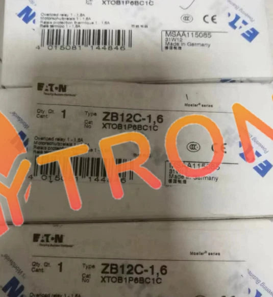 1PCS EATON MOELLER ZB12C-1.6 1-1.6A ZB12C-1,6