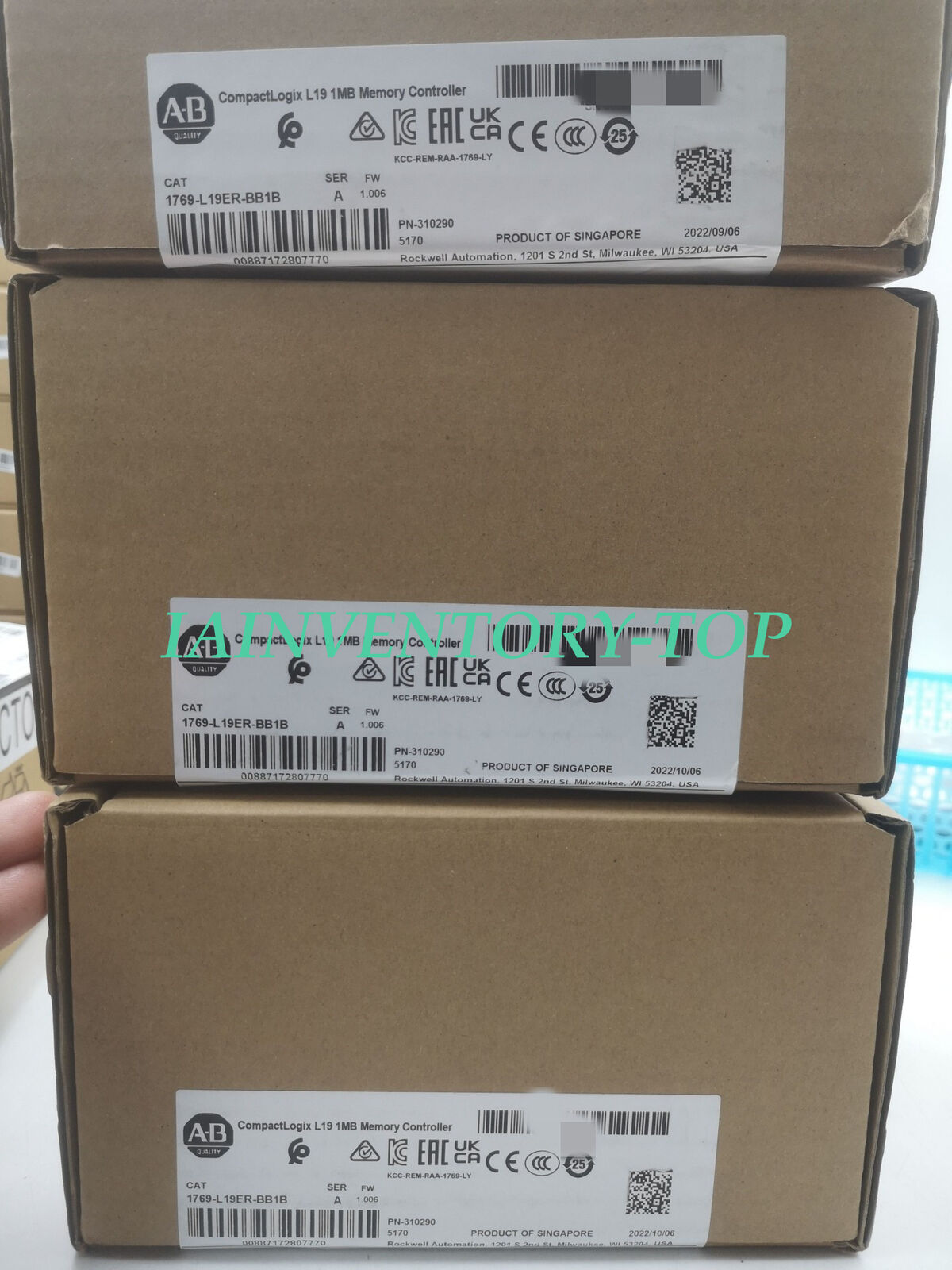 Allen-Bradley 1769-L19ER-BB1B with 2-Year Fast Ship - ALLEN-BRADLEY