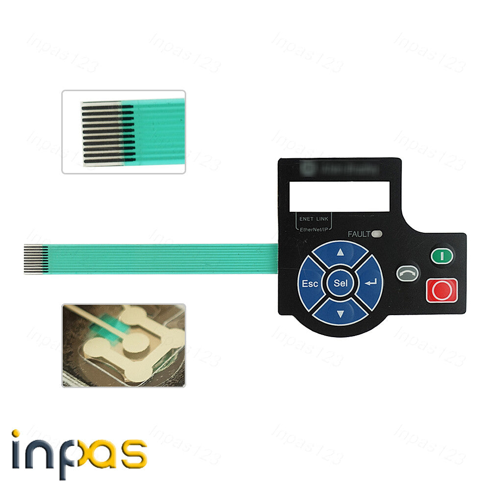 new One for 25A-D4P0N104 25A-D4P0N114 Membrane keypad AB PowerFlex 523 AC drives key