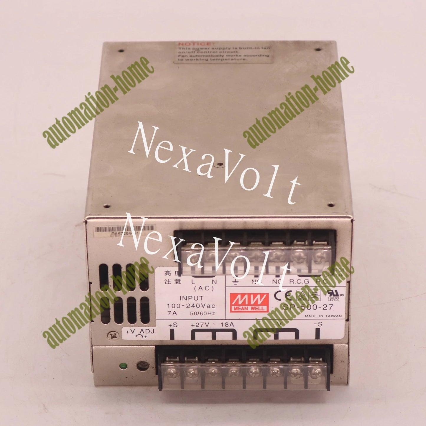 1PCS MEAN WELL SP-500-27 27V 18A Switching Power Supply#QW