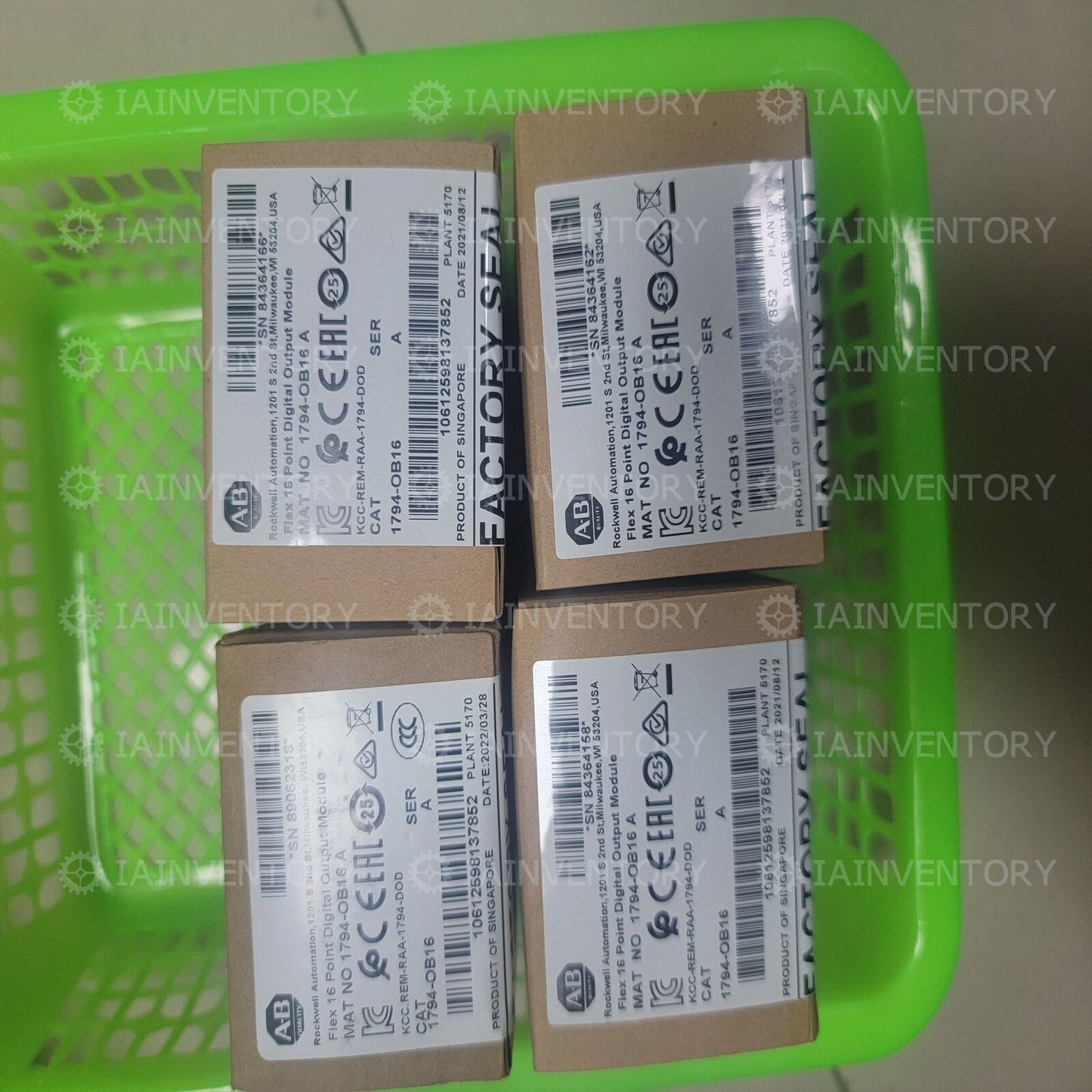 Premium Sealed Allen-Bradley 1794-OB16 ONE Year Fast Ship - ALLEN-BRADLEY