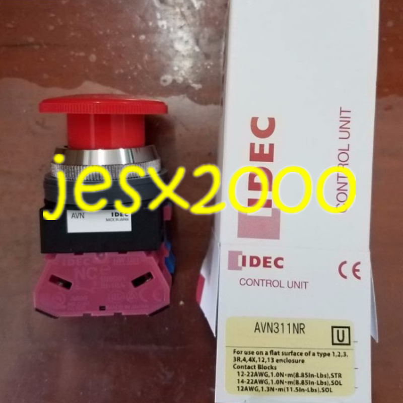 New IDEC AVN311NR Lock Rotation Button - IDEK