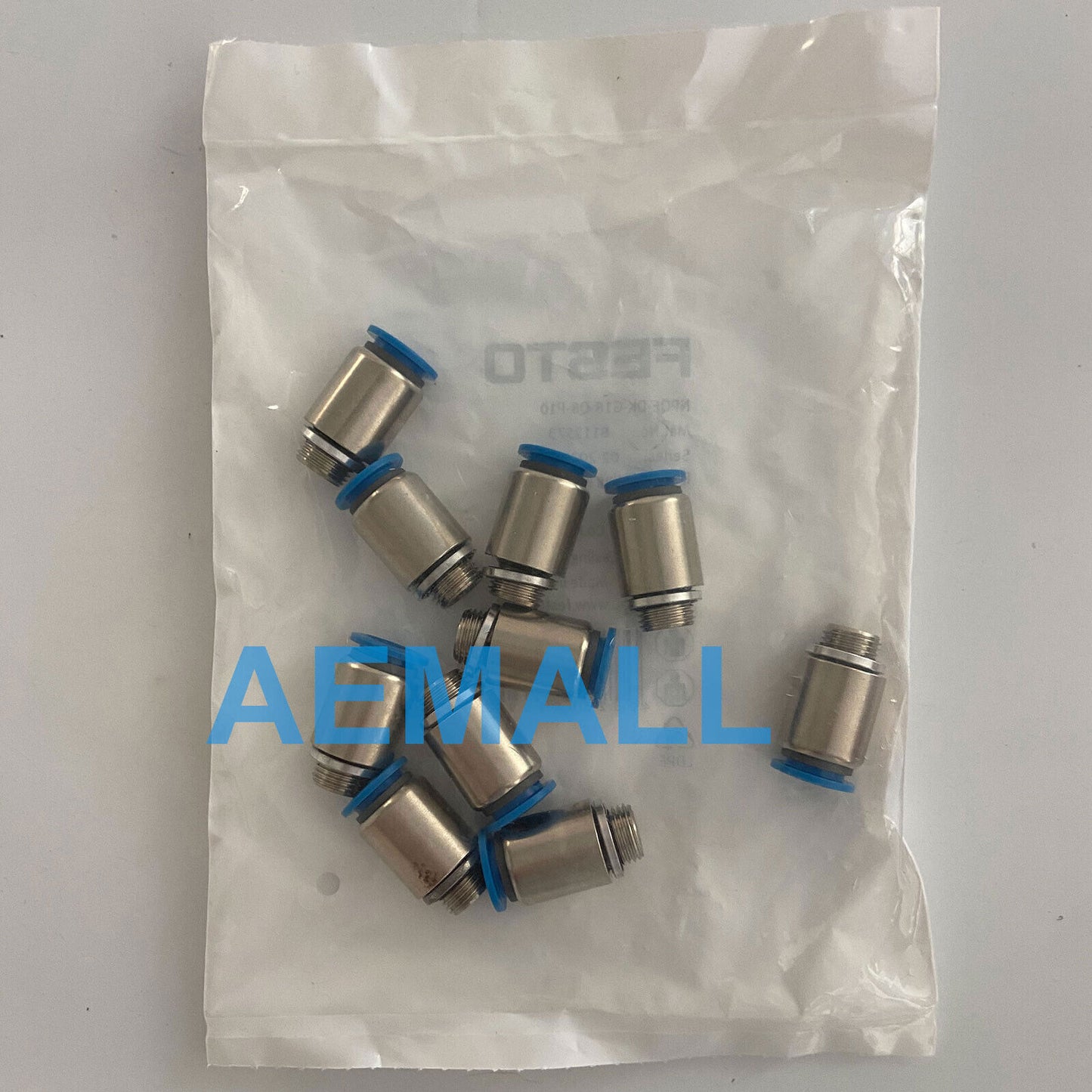 1pack(10pcs) Festo NPQE-DK-G18-Q8-P10 8112973 Push-in Fitting