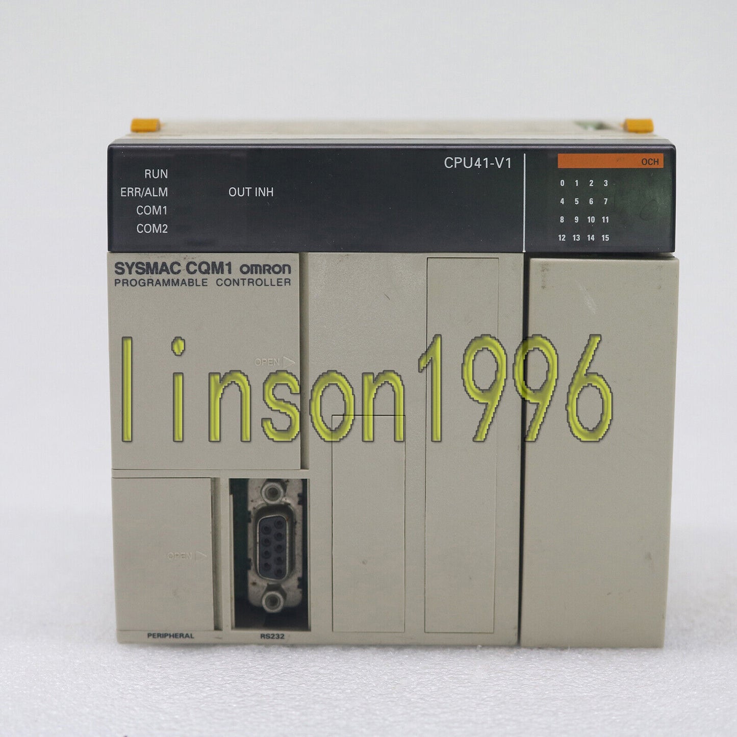 Used OMRON CQM1-CPU41-V1 Module, Tested in Good Condition - OMRON