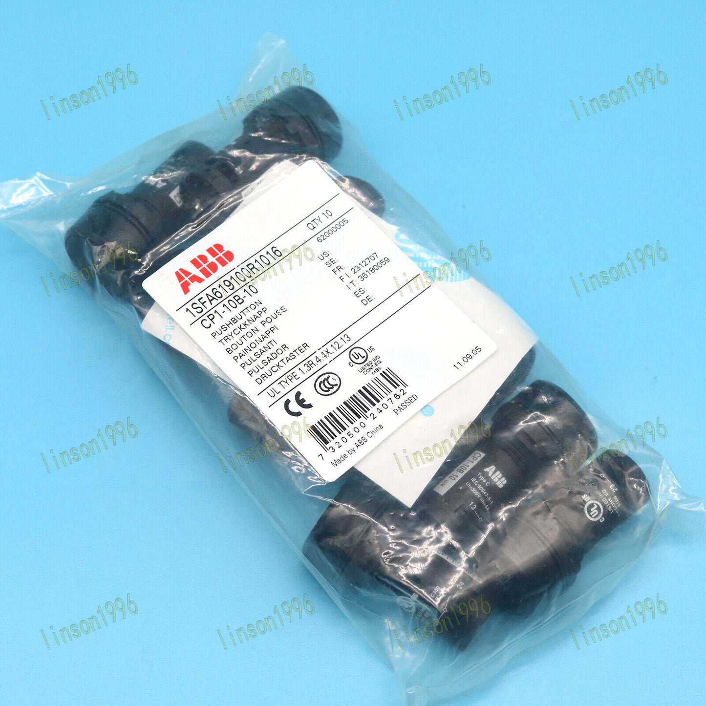 ABB 10PCS Push Button CP110B10 - ABB