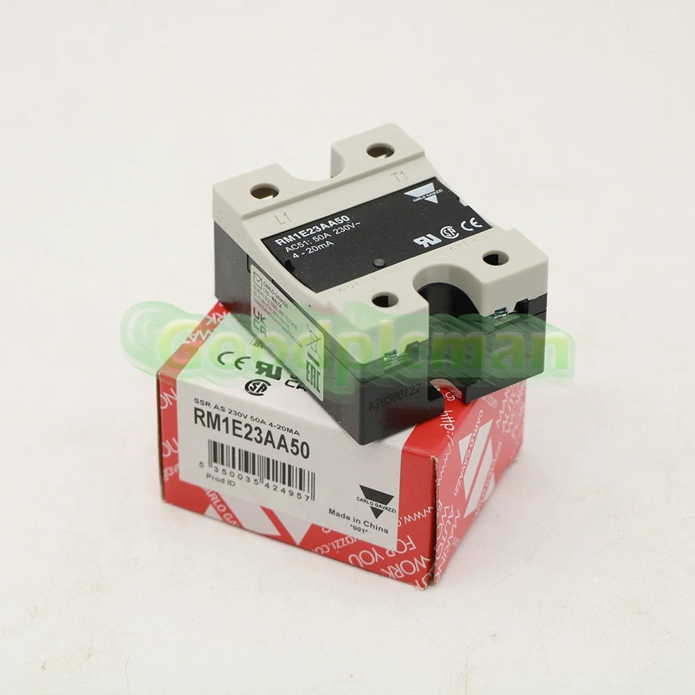 CARLO GAVAZZI RM1E23AA50 Solid State Relay 50A 230V 4-20mA 1PCS