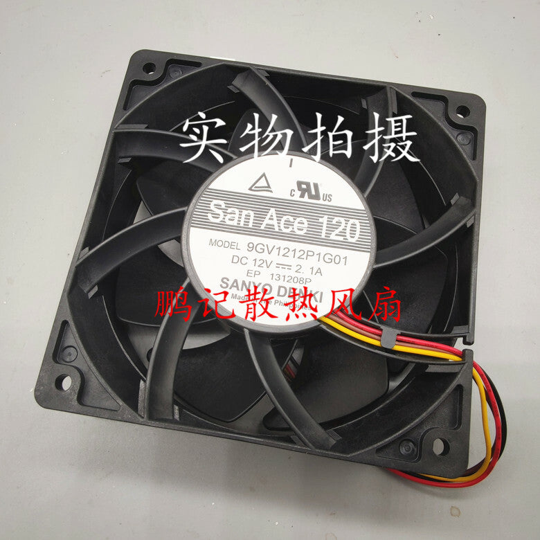 Sanyo 9GV1212P1G0 120X120X38MM DC12V 2.1A PWM cooling fan