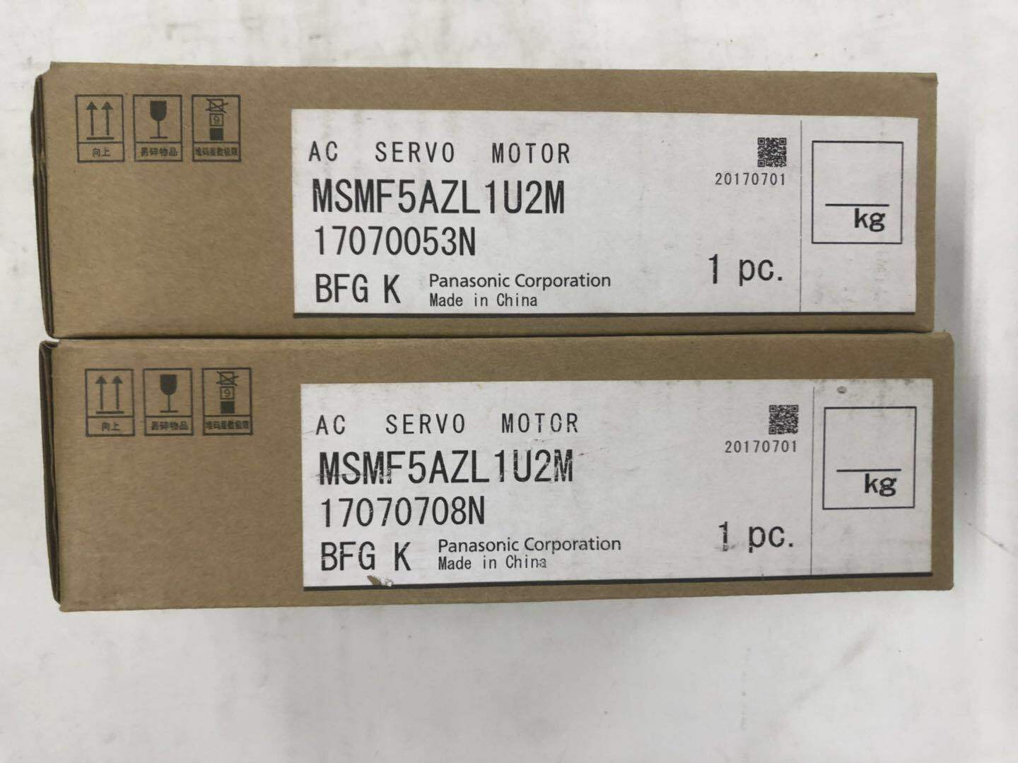 Panasonic AC Servo Motor MSMF5AZL1U2M, 1-Year Warranty - PANASONIC