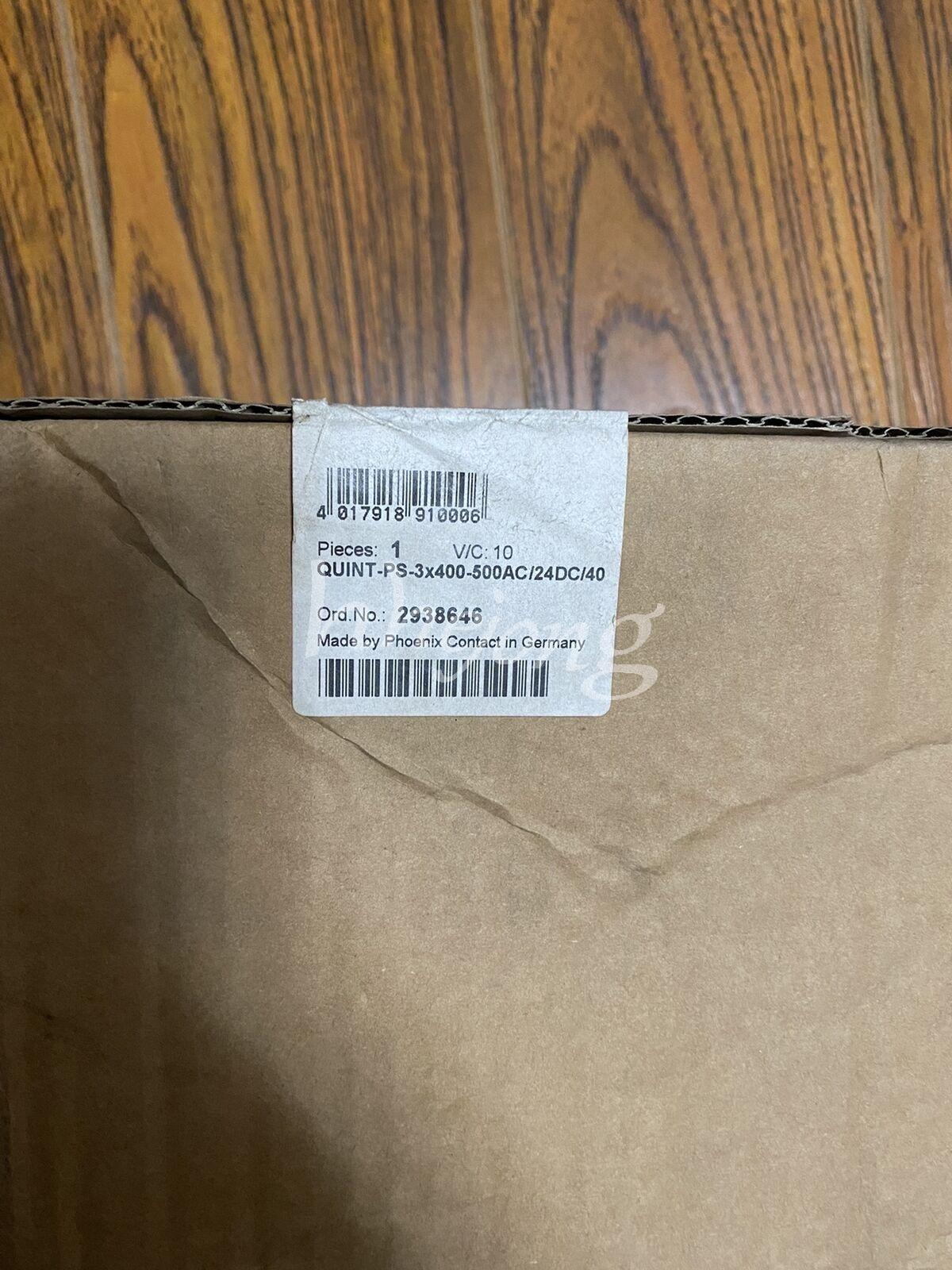 New 1PCS PHOENIX CONTACT QUINT-PS-3X400-500AC/24DC/40 Power Supply - PHOENIX