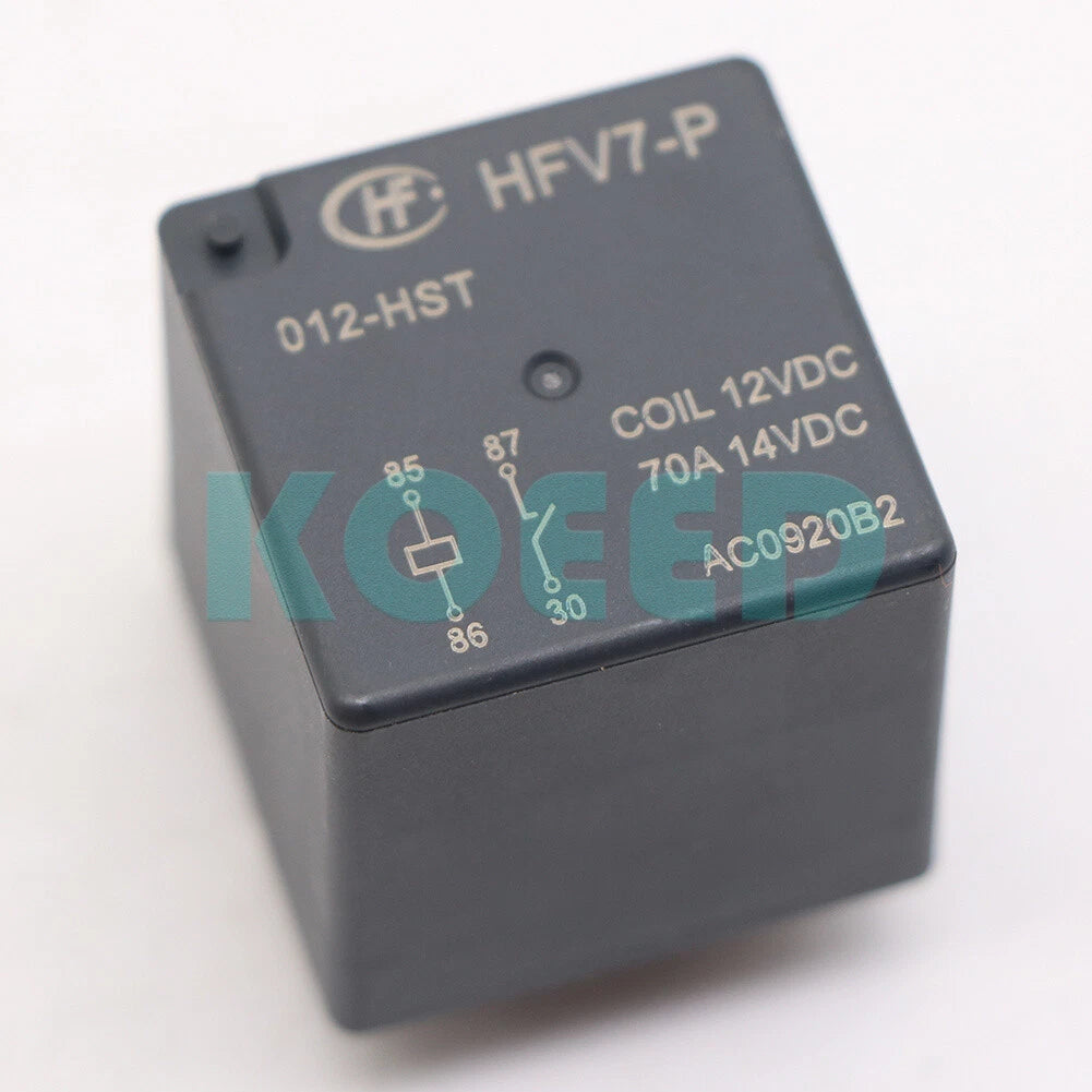 1PCS HFV7-P-012-HST 12VDC Power Relay 4Pins 70A 14VDC