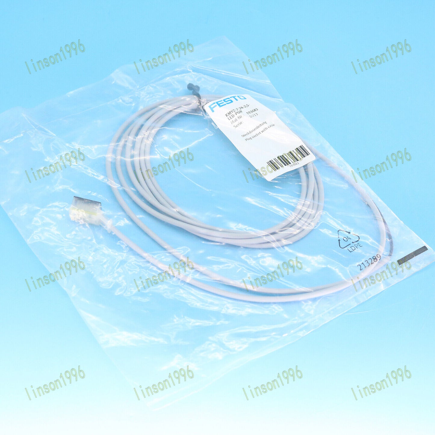Festo KMYZ-7-24-2 5-LED-PUR Connecting Cable - FESTO