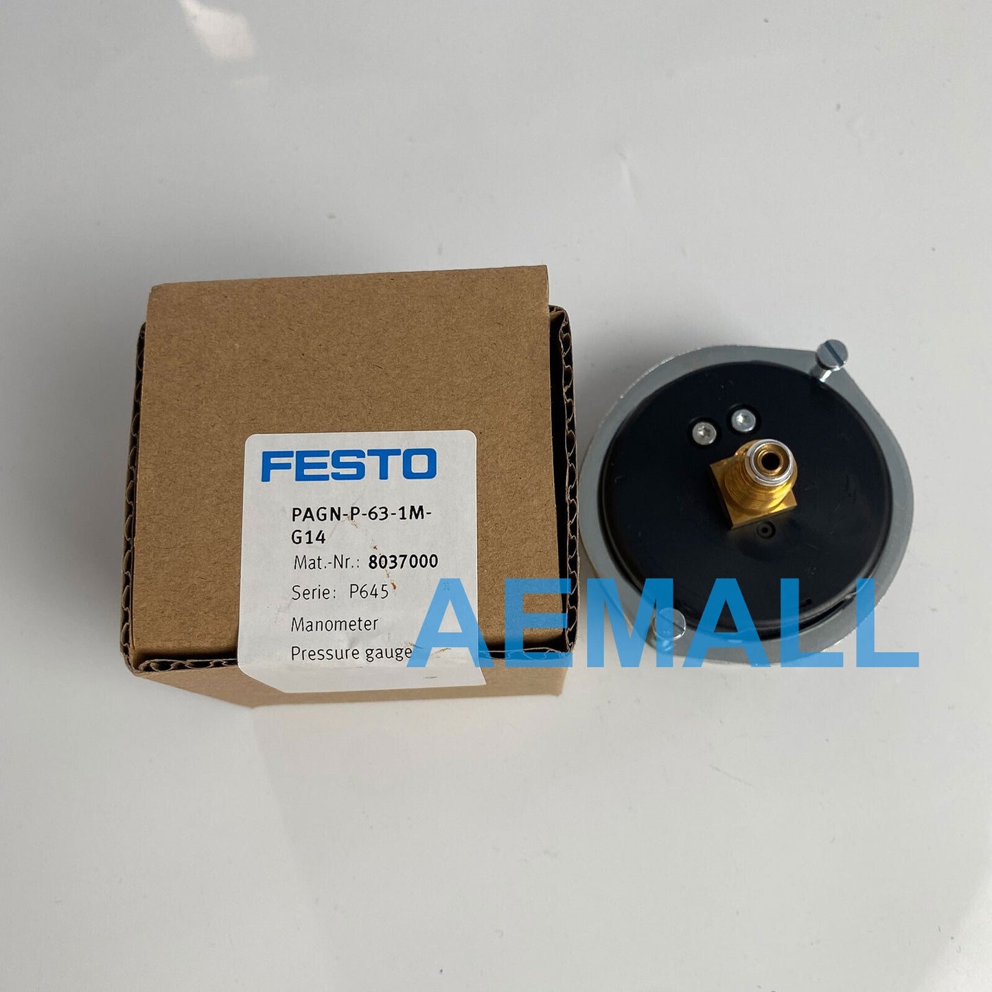 1pcs Festo PAGN-P-63-1M-G14 8037000 Manometer Flanged Pressure Gauge