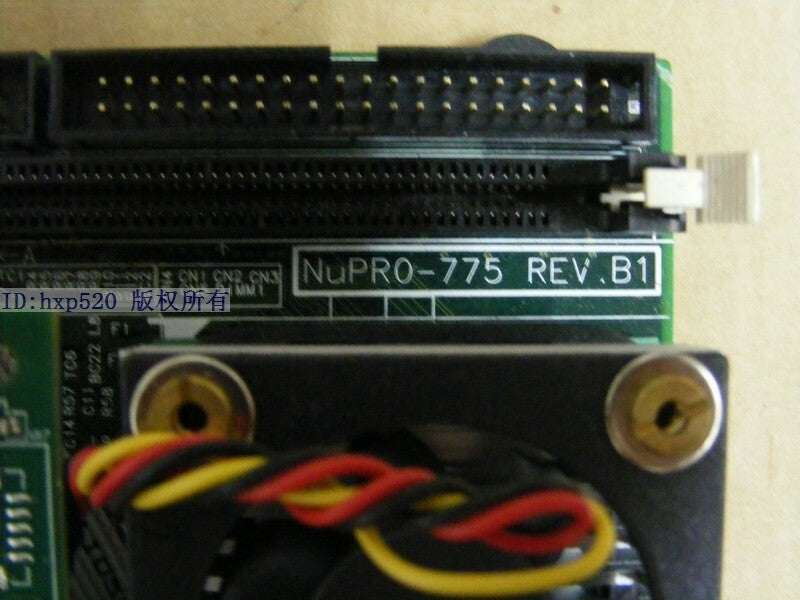 used 1 PCS NuPRO-775 REV.B1 Mainboard tested ok