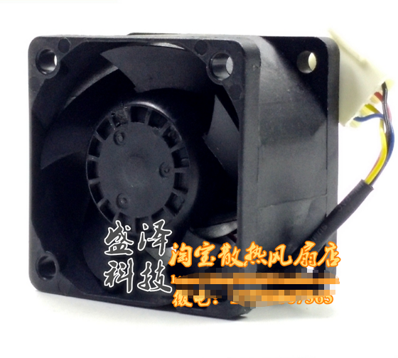SUNON PF40281B1-000U-S99 DC12V 6.60W 4028 40mm 4-wire axial fan