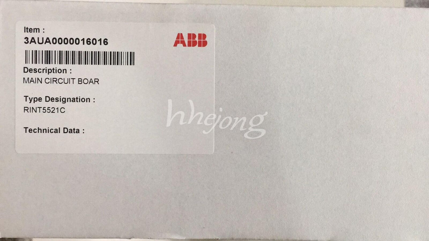 ABB Inverter Power Driver Board RINT-5521C - ABB