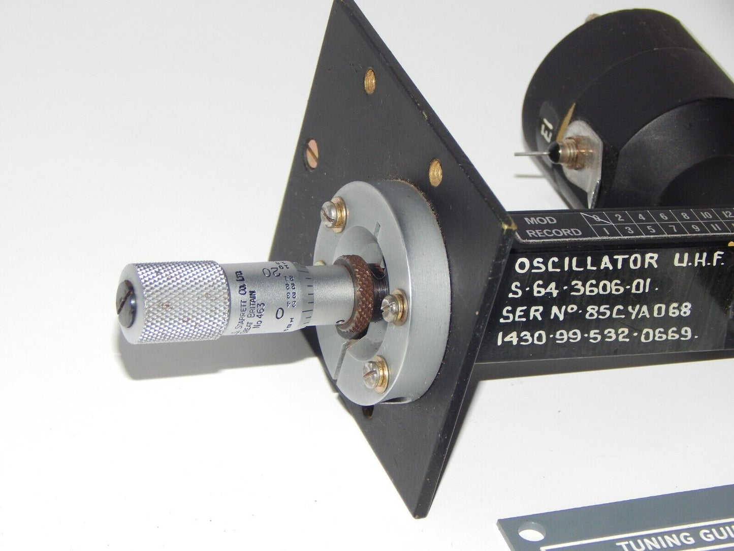 used Gunn Oscillator S64-3606-01 - KOEED