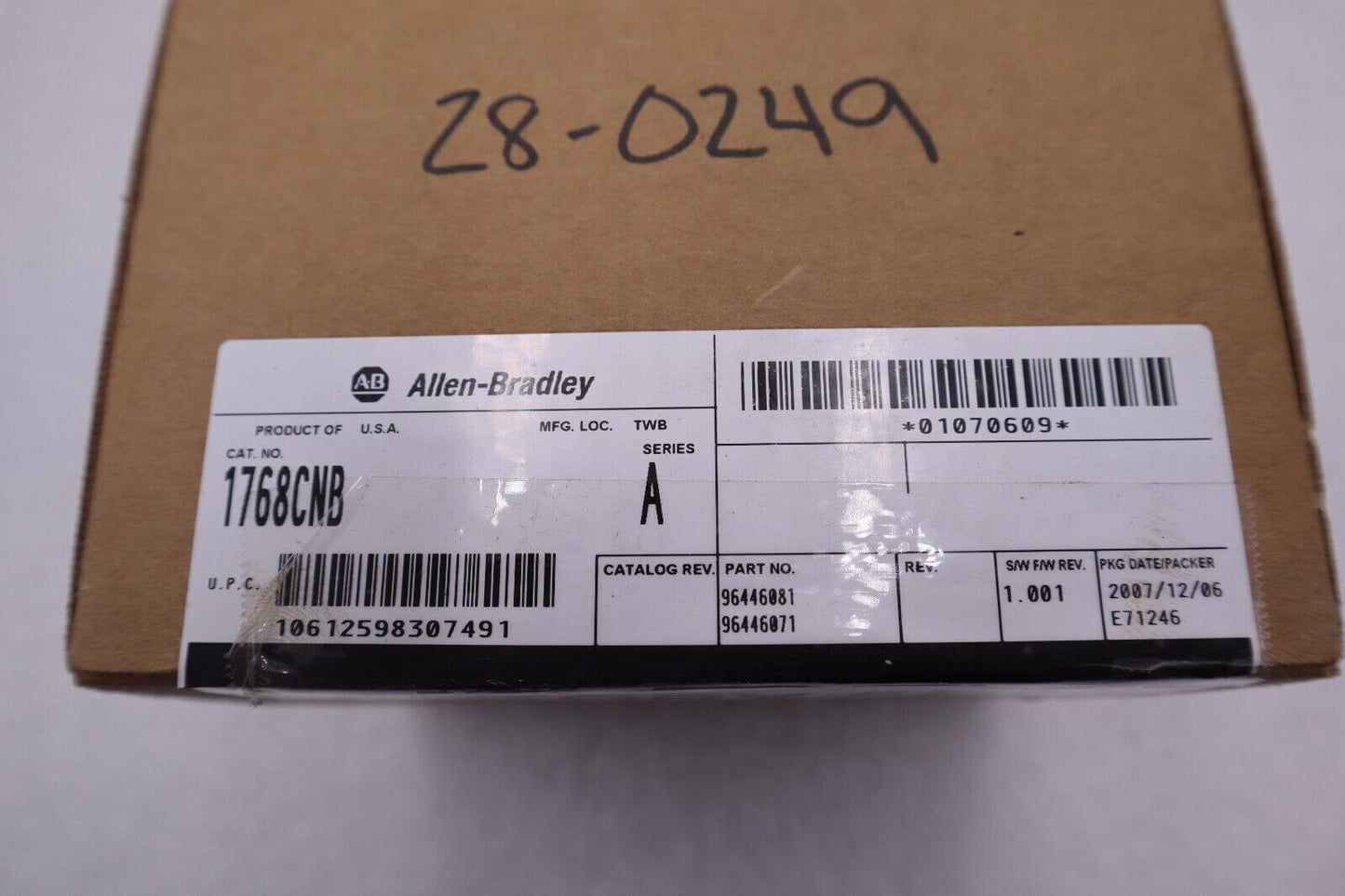 ALLEN BRADLEY 1768-CNB 1768CNB (BRAND NEW) SIX AVAILABLE STOCK 2047-A - KOEED