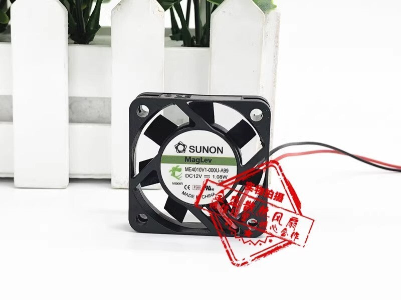 new SUNON ME40101V1-000U-A99 4010 DC12V 1.08W 4CM 2-Wire Cooling Fan