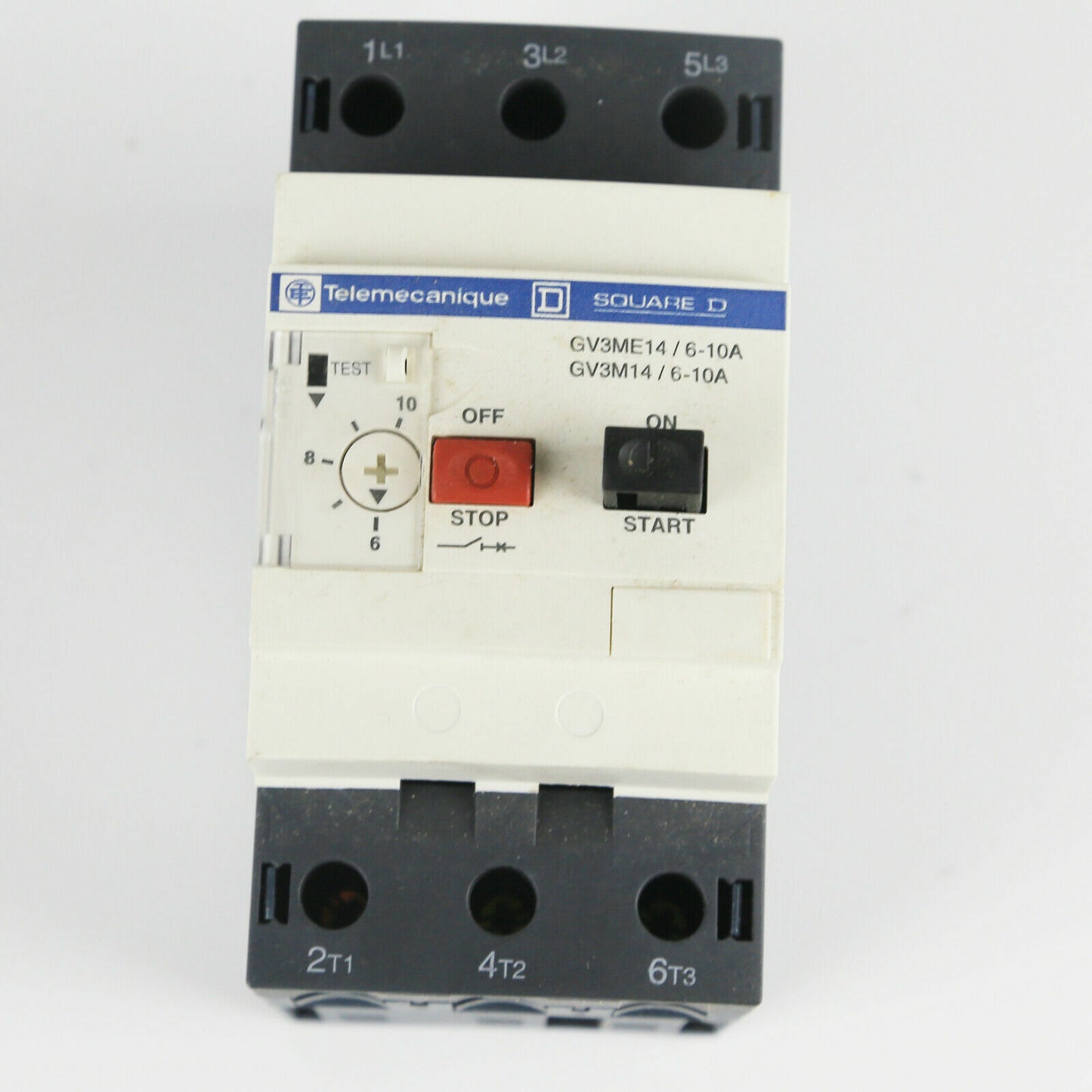 Schneider Motor Electric GV3ME14 6-10A 3-Phase 400V AC 10A Breaker - SCHNEIDER MOTOR ELECTRIC