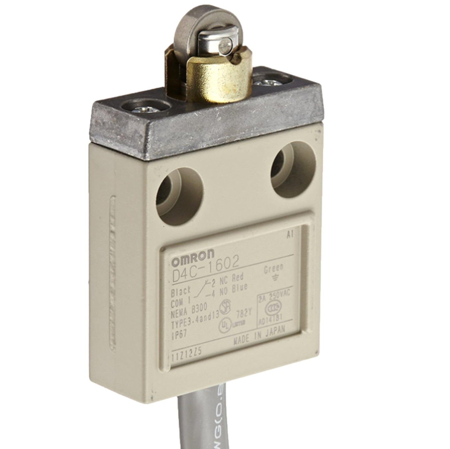OMRON D4C-1602 2A 250VAC Limit Switch - OMRON