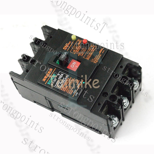 1PC Fuji EG103B 3P 100A Auto-Breaker