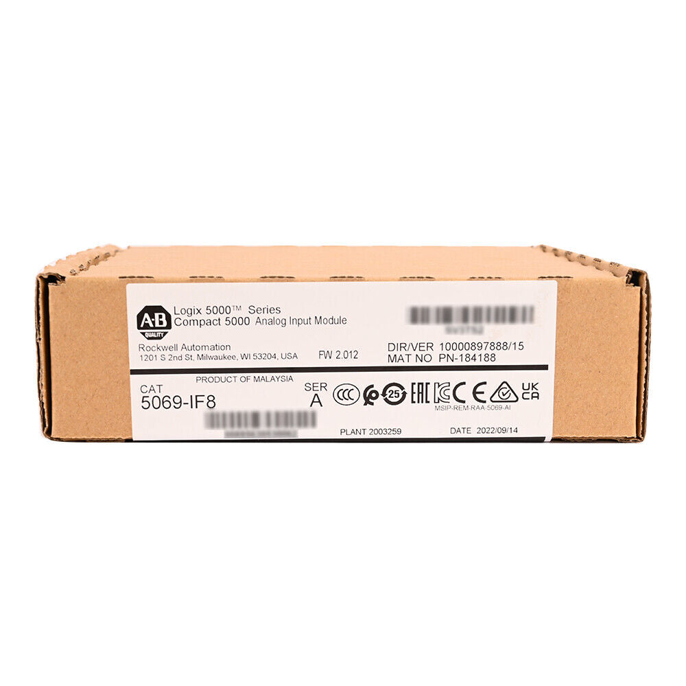 New Factory Sealed AB 5069IF8 Analog Input Module - KOEED