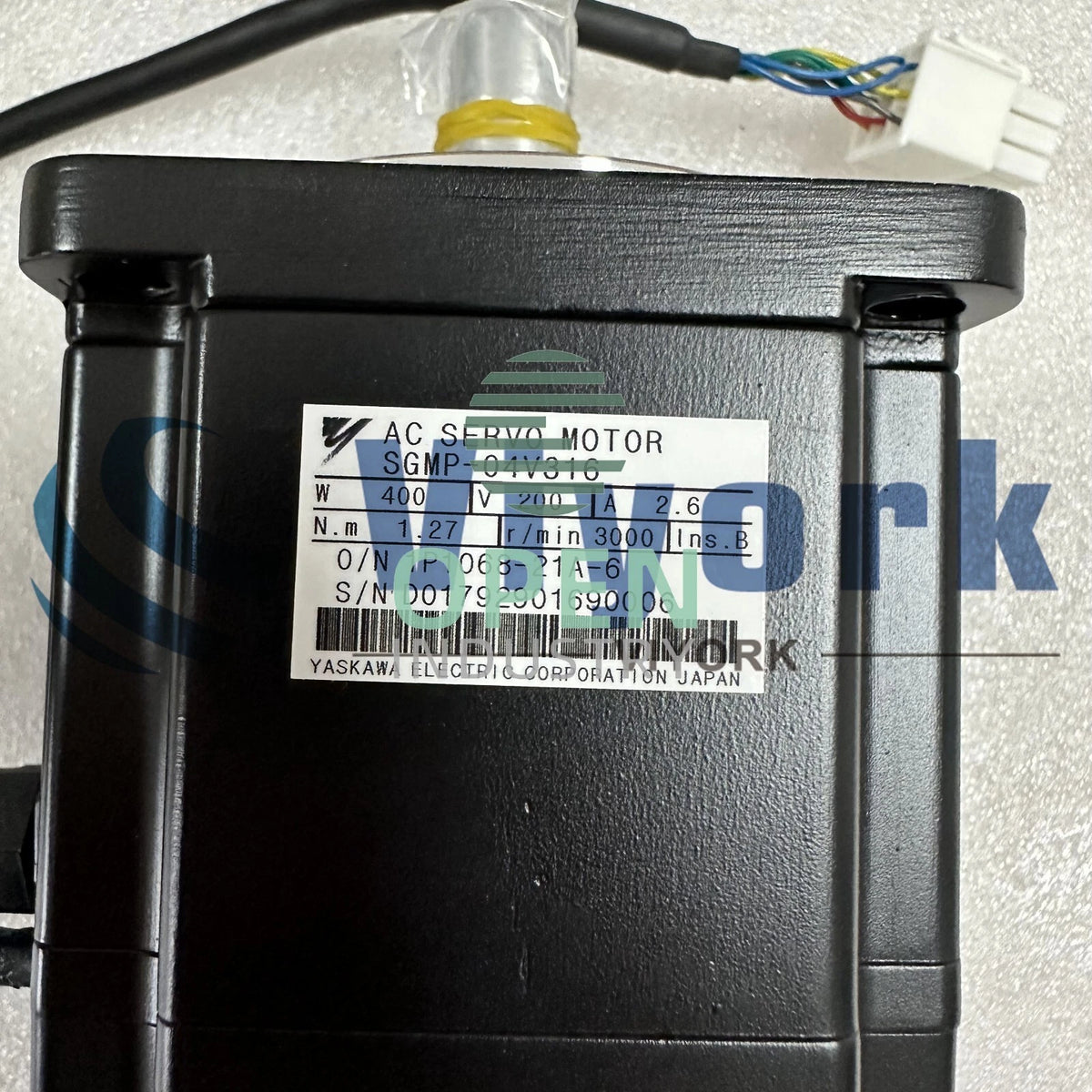 1PCS Yaskawa SGMP-04V316 AC SERVO MOTOR