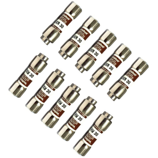 10PCS Littelfuse KLKR 30 30A 600VAC Fuses - LITTELFUSE