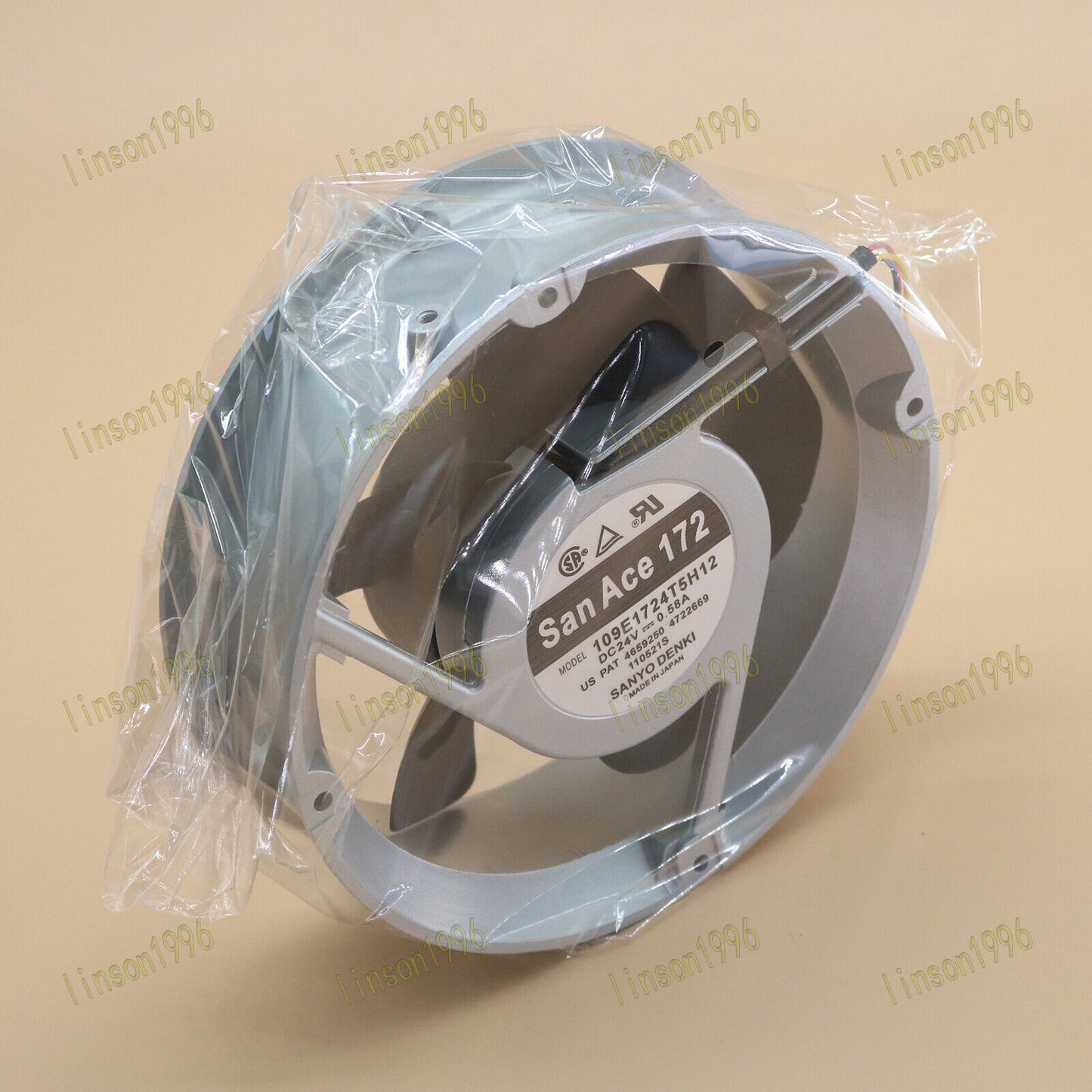 24V 0.58A Fan ACE172 109E1724T5H12 Model: ACE172 - SANYO