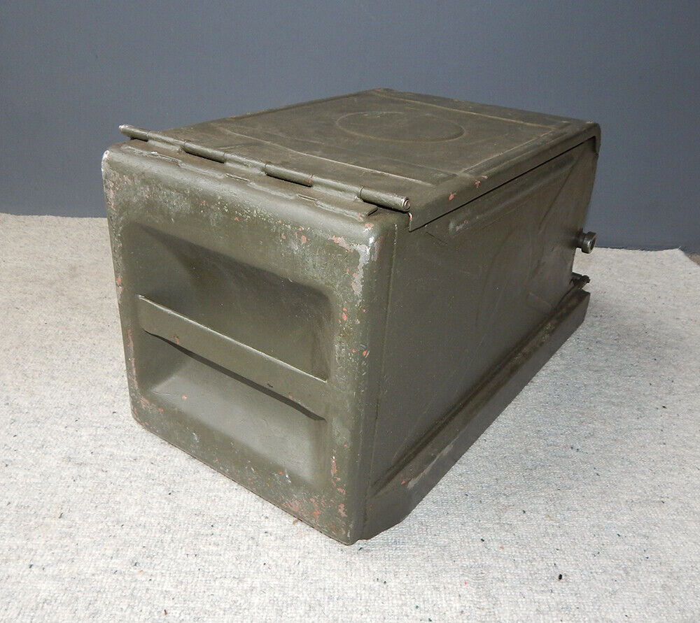 Used Russian BIG Metal Box (Empty) - Rare - RUSSIAN