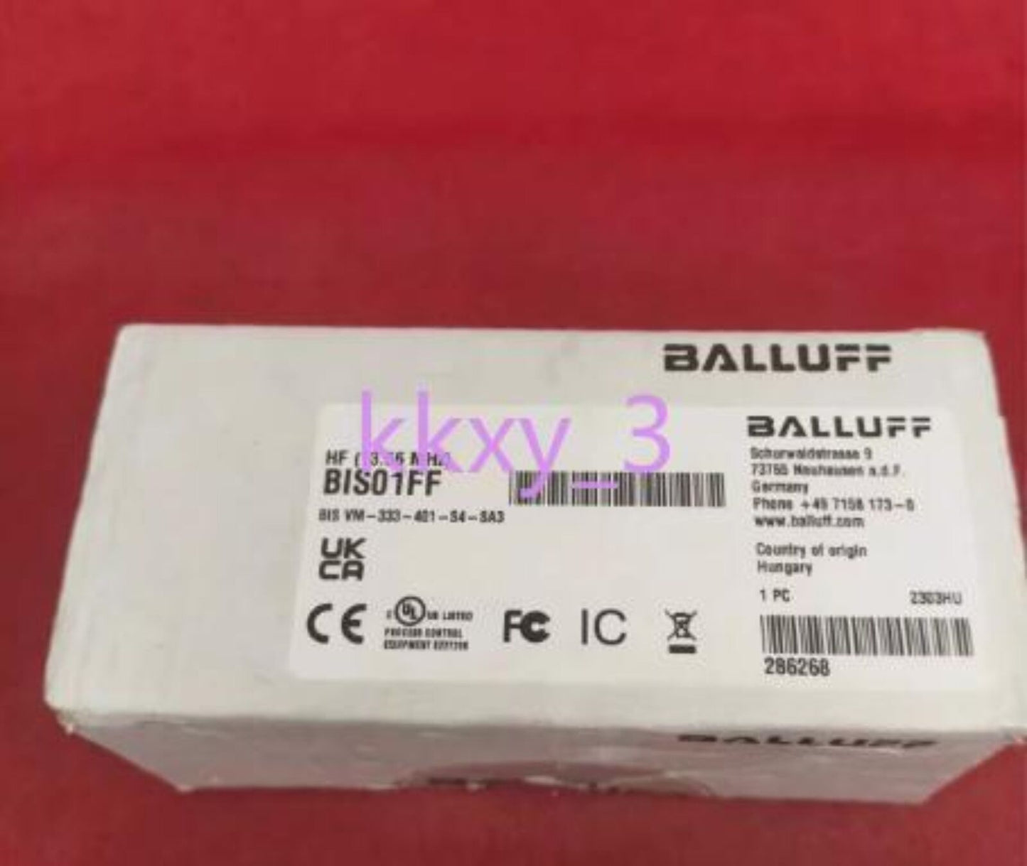 High frequency read/write head BIS01FF by BALLUFF - BALLUFF