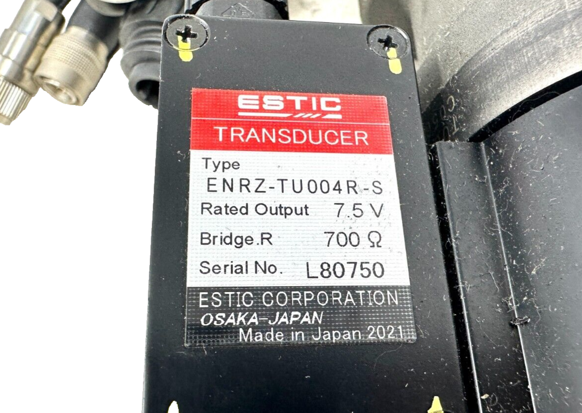 used Estic ENRZ-TU004R-S Transducerized Fixtured Nutrunner - ESTIC
