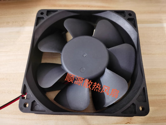 JAMICON JF1238B2TRPR 12038 DC24V 0.60A 12CM 2-Wire Inverter Cooling Fan