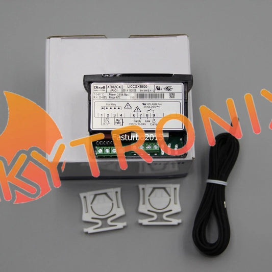 BLACK Dixell XR02CX-5R0C1 Temperature Thermostat Controller for Freezer W/ Probe