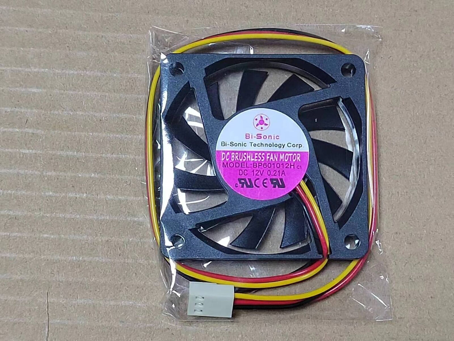 Bi-Sonic 12V 3Wire Cooling Fan - BP601012H - BI-SONIC