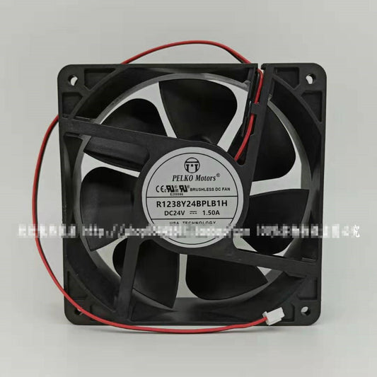 1pcs PELKO Motors R1238Y24BPLB1H 24V 1.50A 12CM 12038 Cooling Fan