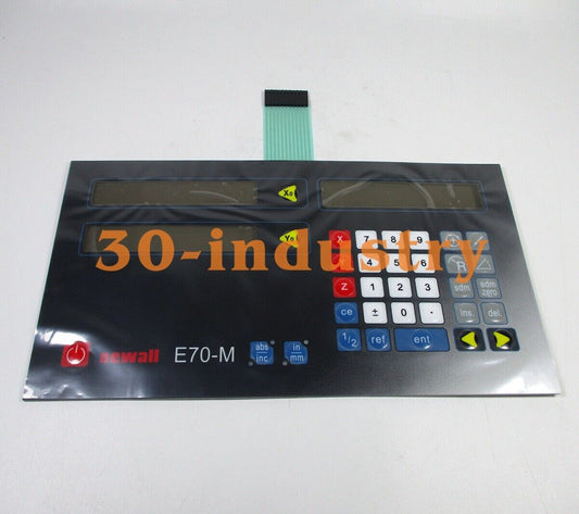 Membrane Keypad E70-M for Newall DP8 2-Axis Digital Display - NEWALL