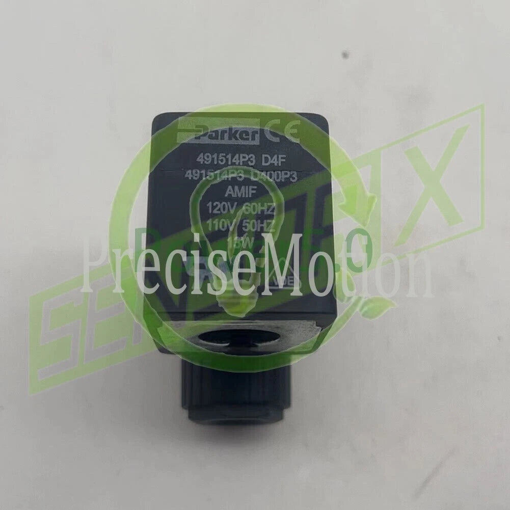 1pc Parker 491514p3 d4f 110V 13W high frequency solenoid valve coil~