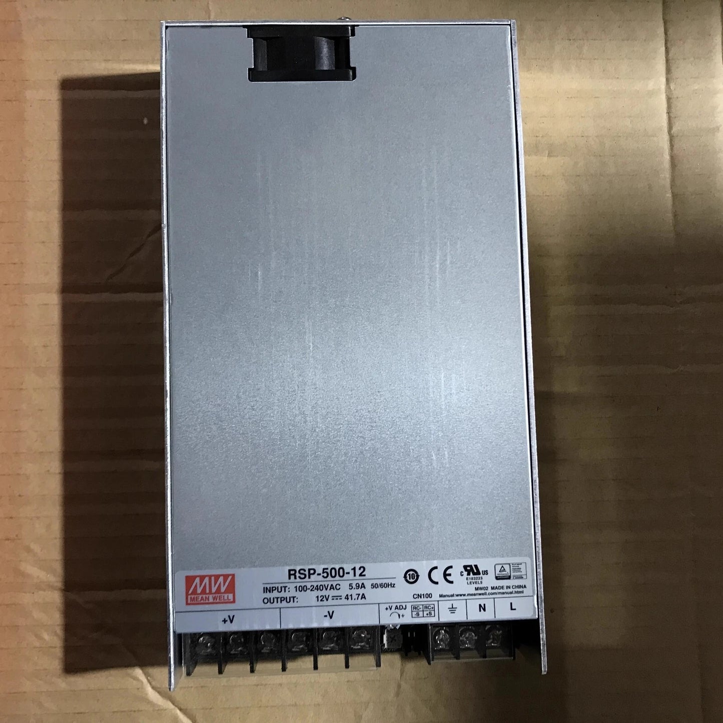 MEAN WELL RSP-500-12 12V 41.7A 500W Single Output Power Supply