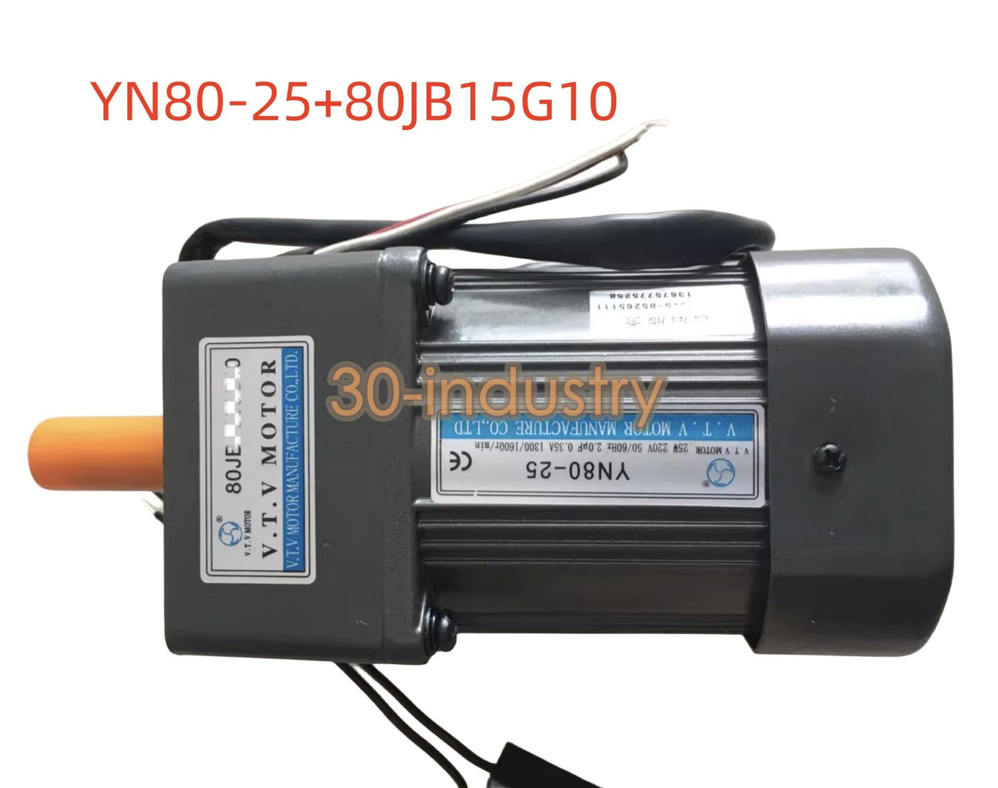 VTV AC Fixed Speed Motor YN80-25 25W 220V for Efficient Performance - VTV