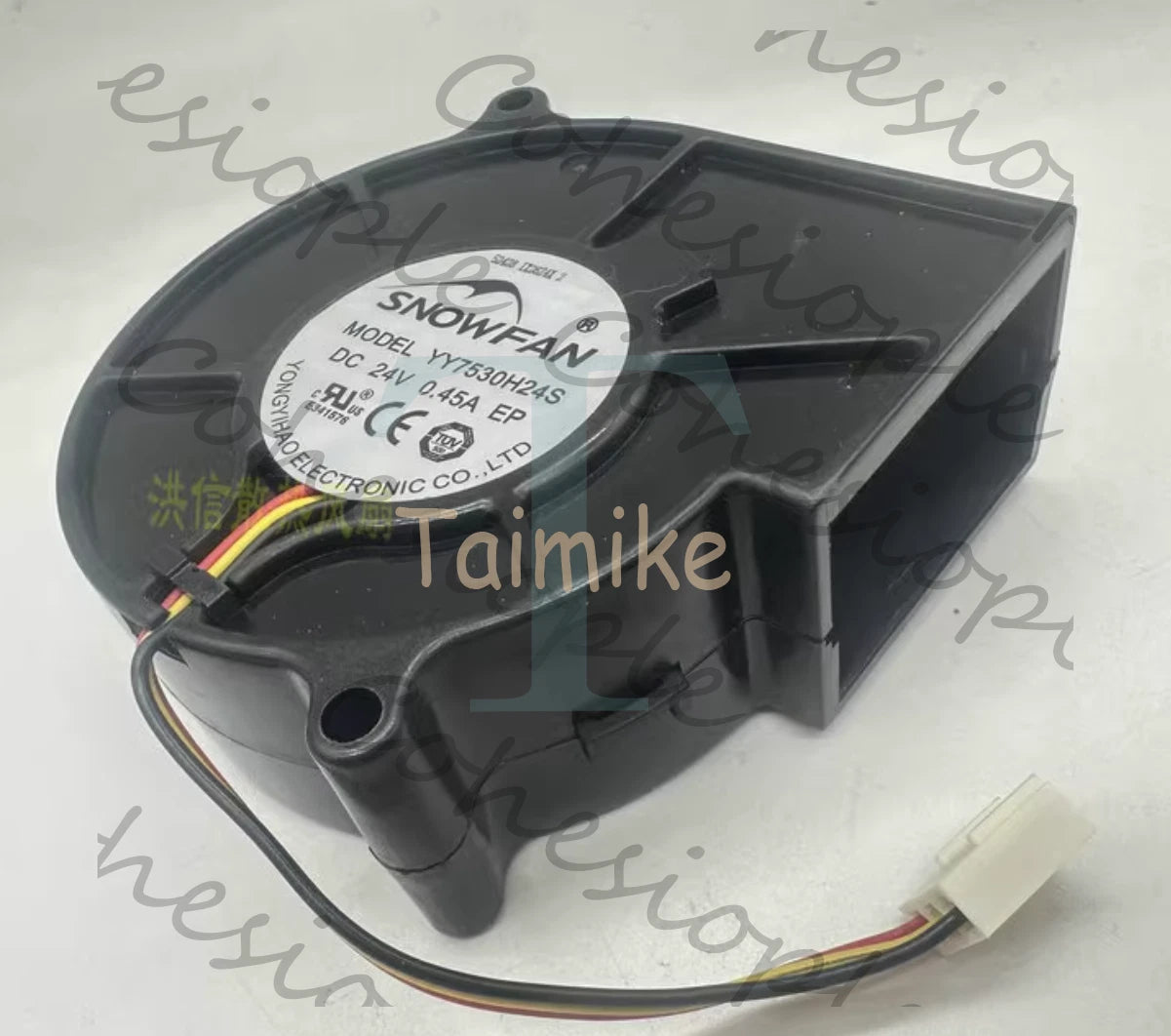 1pcs SNOWFAN Fan YY7530H24S DC24V 0.45A turbofan blower 3-wire cooling fan